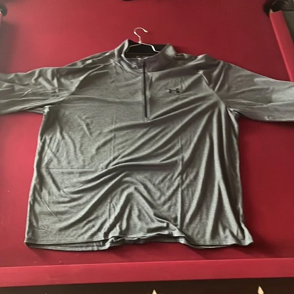 Underarmor 4XL light ouster zip dry fit pull over Big and tall - Picture 3 of 5